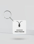 Back roach resistance press-freedom keychain styled