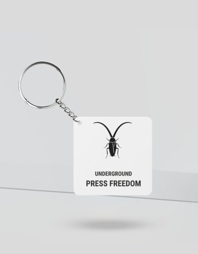 Back roach resistance press-freedom keychain styled