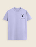Front Soft lavender luxury unisex regular fit t-shirt from Roach Resistance's Press Freedom drop in premium 160GSM breathable Supima cotton.