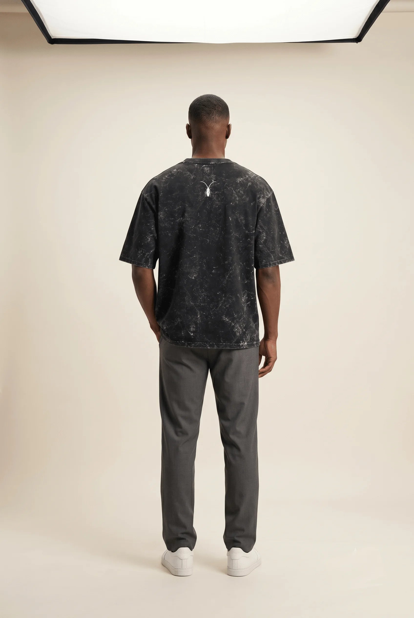 The Press Freedom Acid Washed Tee | Black